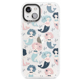 Mermaid Vibes Phone Case iPhone 15 Plus / Magsafe Impact Case,iPhone 15 / Magsafe Impact Case Blanc Space