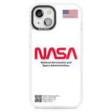 NASA The Worm Phone Case iPhone 15 Plus / Magsafe Impact Case,iPhone 15 / Magsafe Impact Case Blanc Space