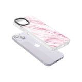 White & Pink Onyx Marble Texture