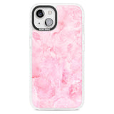 Bright Pink Onyx Marble Texture Phone Case iPhone 15 Plus / Magsafe Impact Case,iPhone 15 / Magsafe Impact Case Blanc Space