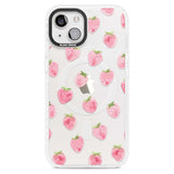 Classic Strawberry Phone Case iPhone 15 Plus / Magsafe Impact Case,iPhone 15 / Magsafe Impact Case Blanc Space