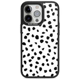 Dalmatian Print Phone Case iPhone 15 Pro Max / Magsafe Black Impact Case,iPhone 15 Pro / Magsafe Black Impact Case,iPhone 14 Pro Max / Magsafe Black Impact Case,iPhone 14 Pro / Magsafe Black Impact Case,iPhone 13 Pro / Magsafe Black Impact Case Blanc Space