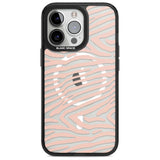 Horizontal Zebra Stripes Transparent Animal Print Phone Case iPhone 15 Pro / Magsafe Black Impact Case,iPhone 15 Pro Max / Magsafe Black Impact Case,iPhone 14 Pro Max / Magsafe Black Impact Case,iPhone 13 Pro / Magsafe Black Impact Case,iPhone 14 Pro / Magsafe Black Impact Case Blanc Space