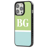 Personalised Colourblock: Green & Turquoise Custom Phone Case iPhone 15 Pro Max / Black Impact Case,iPhone 15 Plus / Black Impact Case,iPhone 15 Pro / Black Impact Case,iPhone 15 / Black Impact Case,iPhone 15 Pro Max / Impact Case,iPhone 15 Plus / Impact Case,iPhone 15 Pro / Impact Case,iPhone 15 / Impact Case,iPhone 15 Pro Max / Magsafe Black Impact Case,iPhone 15 Plus / Magsafe Black Impact Case,iPhone 15 Pro / Magsafe Black Impact Case,iPhone 15 / Magsafe Black Impact Case,iPhone 14 Pro Max / Black Impac