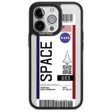 Personalised NASA Boarding Pass (Light) Custom Phone Case iPhone 15 Pro Max / Magsafe Black Impact Case,iPhone 15 Pro / Magsafe Black Impact Case,iPhone 14 Pro Max / Magsafe Black Impact Case,iPhone 14 Pro / Magsafe Black Impact Case,iPhone 13 Pro / Magsafe Black Impact Case Blanc Space