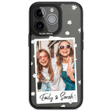 Personalised Daisy Instant Photo Custom Phone Case iPhone 15 Pro Max / Magsafe Black Impact Case,iPhone 15 Pro / Magsafe Black Impact Case,iPhone 14 Pro Max / Magsafe Black Impact Case,iPhone 14 Pro / Magsafe Black Impact Case,iPhone 13 Pro / Magsafe Black Impact Case Blanc Space