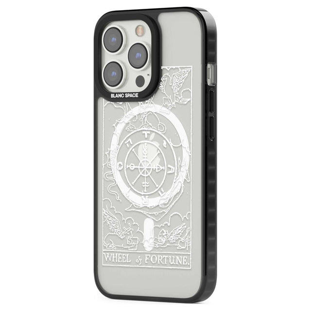 Personalised Wheel of Fortune Tarot Card - White Transparent Custom Phone Case iPhone 15 Pro Max / Black Impact Case,iPhone 15 Plus / Black Impact Case,iPhone 15 Pro / Black Impact Case,iPhone 15 / Black Impact Case,iPhone 15 Pro Max / Impact Case,iPhone 15 Plus / Impact Case,iPhone 15 Pro / Impact Case,iPhone 15 / Impact Case,iPhone 15 Pro Max / Magsafe Black Impact Case,iPhone 15 Plus / Magsafe Black Impact Case,iPhone 15 Pro / Magsafe Black Impact Case,iPhone 15 / Magsafe Black Impact Case,iPhone 14 Pro 