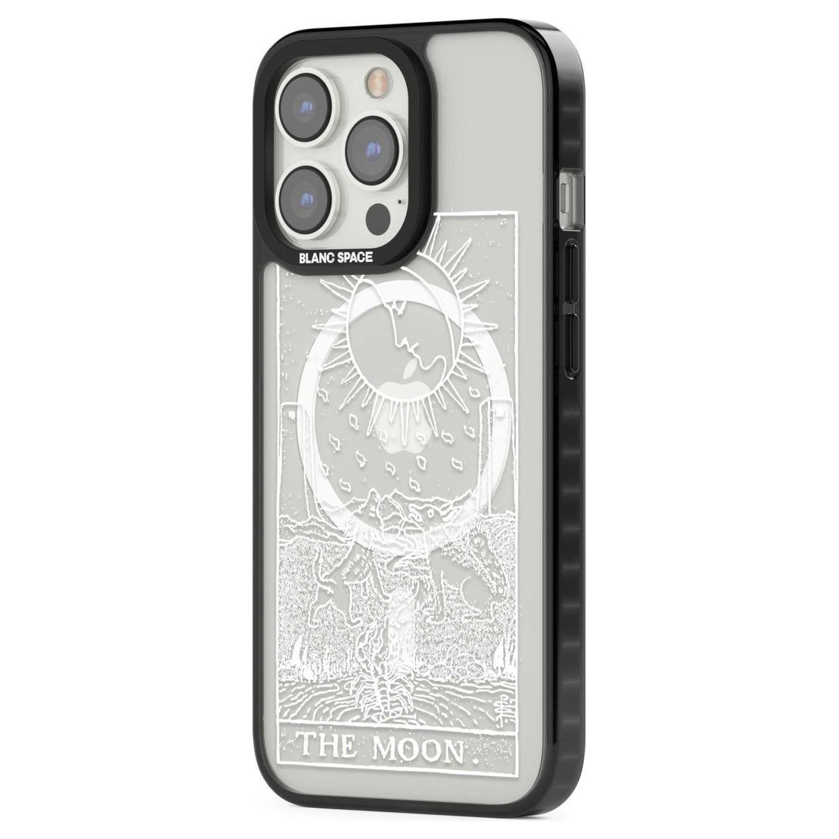 Personalised The Moon Tarot Card - White Transparent Custom Phone Case iPhone 15 Pro Max / Black Impact Case,iPhone 15 Plus / Black Impact Case,iPhone 15 Pro / Black Impact Case,iPhone 15 / Black Impact Case,iPhone 15 Pro Max / Impact Case,iPhone 15 Plus / Impact Case,iPhone 15 Pro / Impact Case,iPhone 15 / Impact Case,iPhone 15 Pro Max / Magsafe Black Impact Case,iPhone 15 Plus / Magsafe Black Impact Case,iPhone 15 Pro / Magsafe Black Impact Case,iPhone 15 / Magsafe Black Impact Case,iPhone 14 Pro Max / Bl