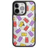 Gummy Bear Pattern Phone Case iPhone 15 Pro Max / Magsafe Black Impact Case,iPhone 15 Pro / Magsafe Black Impact Case,iPhone 14 Pro Max / Magsafe Black Impact Case,iPhone 14 Pro / Magsafe Black Impact Case,iPhone 13 Pro / Magsafe Black Impact Case Blanc Space