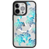 Aqua Space Turtles Phone Case iPhone 15 Pro Max / Magsafe Black Impact Case,iPhone 15 Pro / Magsafe Black Impact Case,iPhone 14 Pro Max / Magsafe Black Impact Case,iPhone 14 Pro / Magsafe Black Impact Case,iPhone 13 Pro / Magsafe Black Impact Case Blanc Space