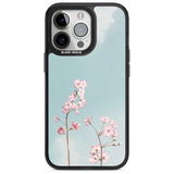 Blossom Flower Sky Phone Case iPhone 15 Pro Max / Magsafe Black Impact Case,iPhone 15 Pro / Magsafe Black Impact Case,iPhone 14 Pro Max / Magsafe Black Impact Case,iPhone 14 Pro / Magsafe Black Impact Case,iPhone 13 Pro / Magsafe Black Impact Case Blanc Space