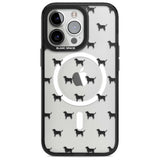 Black Labrador Dog Pattern Clear Phone Case iPhone 15 Pro Max / Magsafe Black Impact Case,iPhone 15 Pro / Magsafe Black Impact Case,iPhone 14 Pro Max / Magsafe Black Impact Case,iPhone 14 Pro / Magsafe Black Impact Case,iPhone 13 Pro / Magsafe Black Impact Case Blanc Space