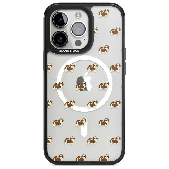 Shih Tzu Dog Pattern Clear