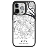 Map of Kiev, Ukraine Phone Case iPhone 15 Pro Max / Magsafe Black Impact Case,iPhone 15 Pro / Magsafe Black Impact Case,iPhone 14 Pro Max / Magsafe Black Impact Case,iPhone 14 Pro / Magsafe Black Impact Case,iPhone 13 Pro / Magsafe Black Impact Case Blanc Space