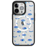 Duotone Psychedelic Eyes Phone Case iPhone 15 Pro Max / Magsafe Black Impact Case,iPhone 15 Pro / Magsafe Black Impact Case,iPhone 14 Pro Max / Magsafe Black Impact Case,iPhone 14 Pro / Magsafe Black Impact Case,iPhone 13 Pro / Magsafe Black Impact Case Blanc Space