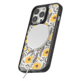 Yellow Blossoms Transparent Floral