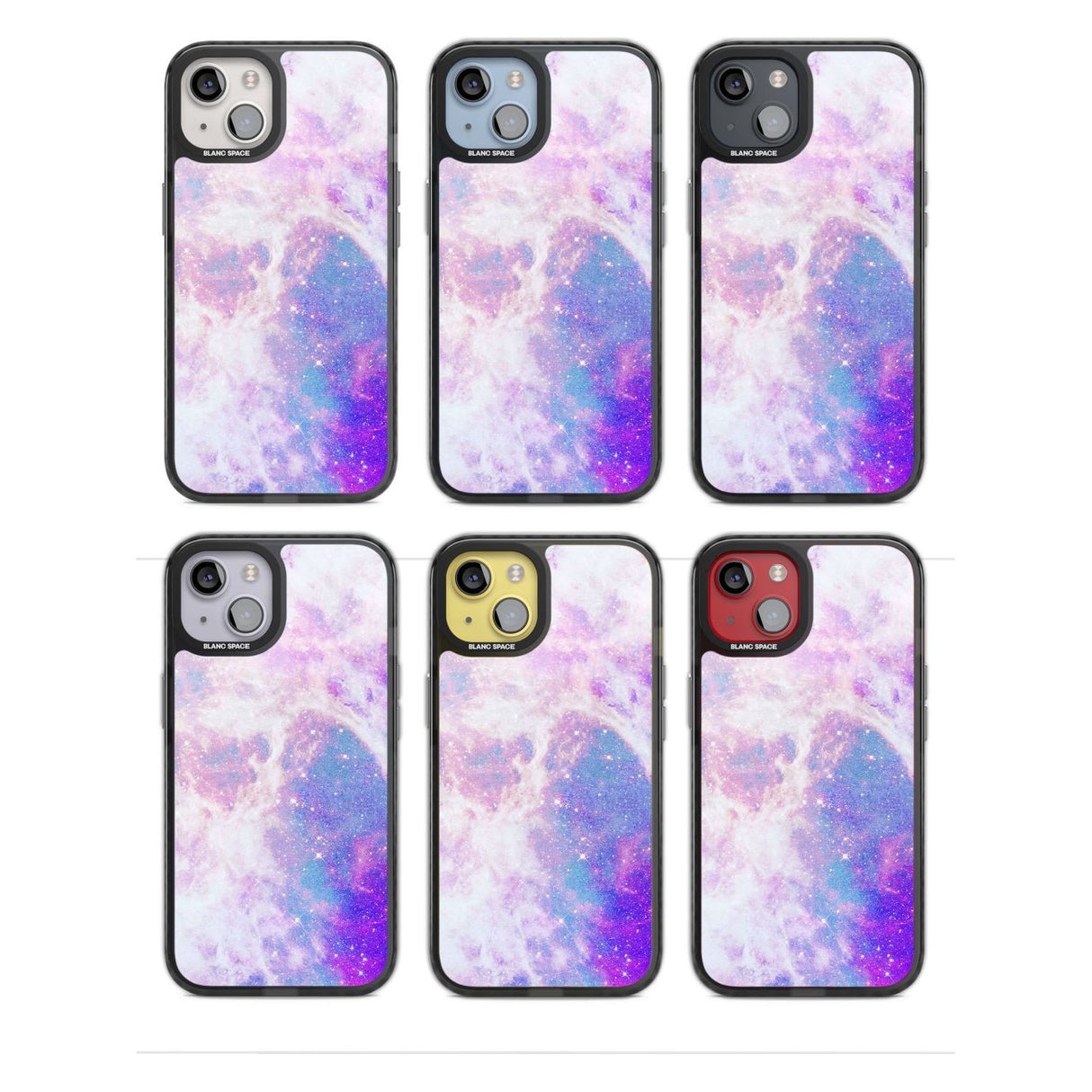 Purple & Blue Galaxy Pattern Design