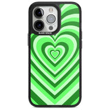 Green Heart Illusion Phone Case iPhone 15 Pro Max / Magsafe Black Impact Case,iPhone 15 Pro / Magsafe Black Impact Case,iPhone 14 Pro Max / Magsafe Black Impact Case,iPhone 14 Pro / Magsafe Black Impact Case,iPhone 13 Pro / Magsafe Black Impact Case Blanc Space