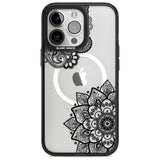 Black Henna Florals Phone Case iPhone 15 Pro Max / Magsafe Black Impact Case,iPhone 15 Pro / Magsafe Black Impact Case,iPhone 14 Pro Max / Magsafe Black Impact Case,iPhone 14 Pro / Magsafe Black Impact Case,iPhone 13 Pro / Magsafe Black Impact Case Blanc Space