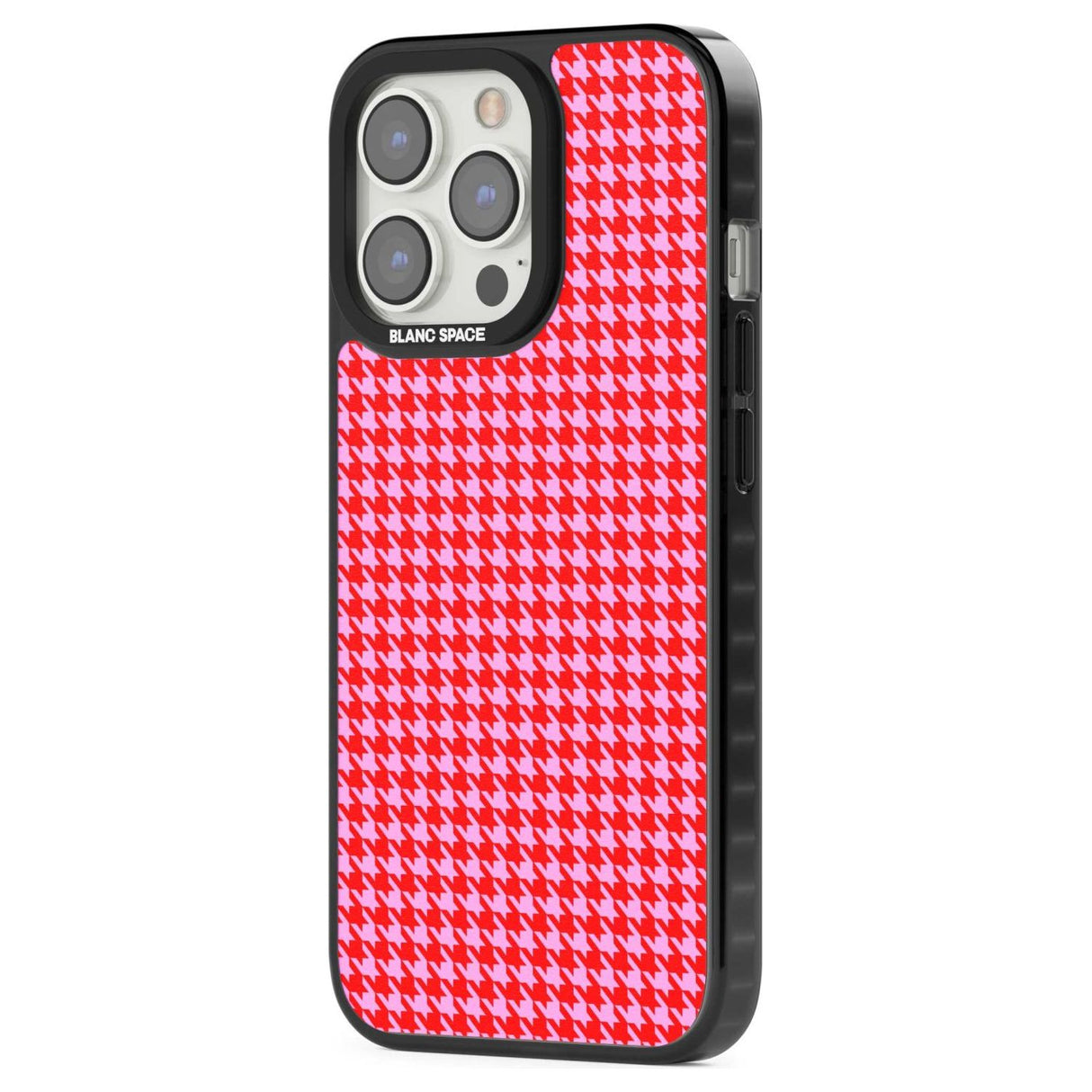 Neon Pink & Red Houndstooth Pattern Phone Case iPhone 15 Pro Max / Black Impact Case,iPhone 15 Plus / Black Impact Case,iPhone 15 Pro / Black Impact Case,iPhone 15 / Black Impact Case,iPhone 15 Pro Max / Impact Case,iPhone 15 Plus / Impact Case,iPhone 15 Pro / Impact Case,iPhone 15 / Impact Case,iPhone 15 Pro Max / Magsafe Black Impact Case,iPhone 15 Plus / Magsafe Black Impact Case,iPhone 15 Pro / Magsafe Black Impact Case,iPhone 15 / Magsafe Black Impact Case,iPhone 14 Pro Max / Black Impact Case,iPhone 1