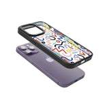 Colourful Squiggles Memphis Retro Pattern Design Phone Case iPhone 15 Pro Max / Black Impact Case,iPhone 15 Plus / Black Impact Case,iPhone 15 Pro / Black Impact Case,iPhone 15 / Black Impact Case,iPhone 15 Pro Max / Impact Case,iPhone 15 Plus / Impact Case,iPhone 15 Pro / Impact Case,iPhone 15 / Impact Case,iPhone 15 Pro Max / Magsafe Black Impact Case,iPhone 15 Plus / Magsafe Black Impact Case,iPhone 15 Pro / Magsafe Black Impact Case,iPhone 15 / Magsafe Black Impact Case,iPhone 14 Pro Max / Black Impact 