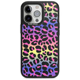 Rainbow Gradient Leopard Print