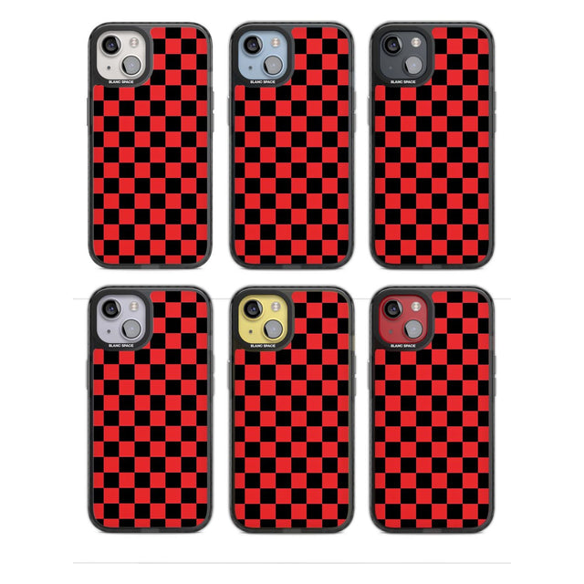 Red Black Checkered