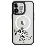 Dog Spirit Phone Case iPhone 15 Pro Max / Magsafe Black Impact Case,iPhone 15 Pro / Magsafe Black Impact Case,iPhone 14 Pro Max / Magsafe Black Impact Case,iPhone 14 Pro / Magsafe Black Impact Case,iPhone 13 Pro / Magsafe Black Impact Case Blanc Space