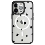 Black Stars Pattern Phone Case iPhone 15 Pro Max / Magsafe Black Impact Case,iPhone 15 Pro / Magsafe Black Impact Case,iPhone 14 Pro Max / Magsafe Black Impact Case,iPhone 14 Pro / Magsafe Black Impact Case,iPhone 13 Pro / Magsafe Black Impact Case Blanc Space