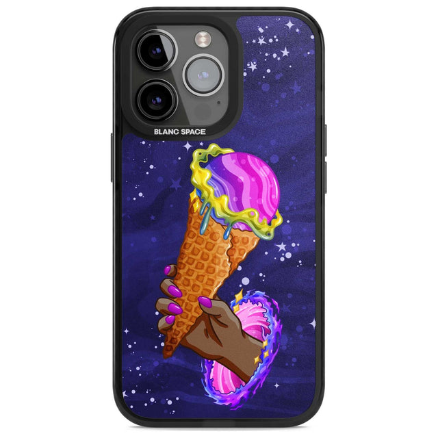 Interdimensional Ice Cream Phone Case iPhone 15 Pro Max / Magsafe Black Impact Case,iPhone 15 Pro / Magsafe Black Impact Case,iPhone 14 Pro Max / Magsafe Black Impact Case,iPhone 14 Pro / Magsafe Black Impact Case,iPhone 13 Pro / Magsafe Black Impact Case Blanc Space