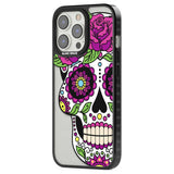 Purple Floral Sugar Skull