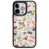 Kawaii Sushi Mix Phone Case iPhone 15 Pro Max / Magsafe Black Impact Case,iPhone 15 Pro / Magsafe Black Impact Case,iPhone 14 Pro Max / Magsafe Black Impact Case,iPhone 14 Pro / Magsafe Black Impact Case,iPhone 13 Pro / Magsafe Black Impact Case Blanc Space