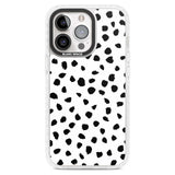 White Dalmatian Print