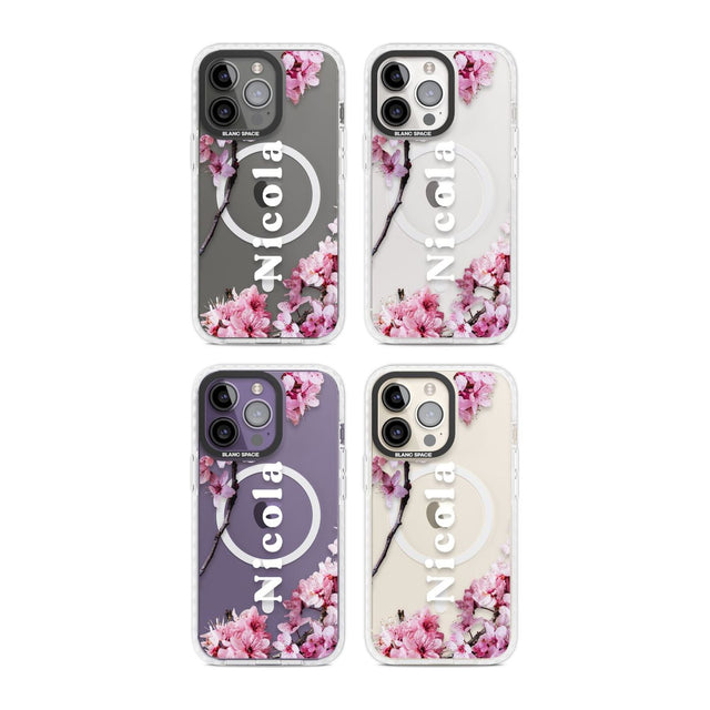 Personalised Cherry Blossoms with Text Custom Phone Case iPhone 15 Pro Max / Black Impact Case,iPhone 15 Plus / Black Impact Case,iPhone 15 Pro / Black Impact Case,iPhone 15 / Black Impact Case,iPhone 15 Pro Max / Impact Case,iPhone 15 Plus / Impact Case,iPhone 15 Pro / Impact Case,iPhone 15 / Impact Case,iPhone 15 Pro Max / Magsafe Black Impact Case,iPhone 15 Plus / Magsafe Black Impact Case,iPhone 15 Pro / Magsafe Black Impact Case,iPhone 15 / Magsafe Black Impact Case,iPhone 14 Pro Max / Black Impact Cas