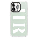 Personalised White & Seafoam Green Personalised Custom Phone Case iPhone 15 Pro Max / Magsafe Impact Case,iPhone 15 Pro / Magsafe Impact Case Blanc Space