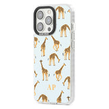 Personalised Safari Giraffe Pattern on Blue Custom Phone Case iPhone 15 Pro Max / Black Impact Case,iPhone 15 Plus / Black Impact Case,iPhone 15 Pro / Black Impact Case,iPhone 15 / Black Impact Case,iPhone 15 Pro Max / Impact Case,iPhone 15 Plus / Impact Case,iPhone 15 Pro / Impact Case,iPhone 15 / Impact Case,iPhone 15 Pro Max / Magsafe Black Impact Case,iPhone 15 Plus / Magsafe Black Impact Case,iPhone 15 Pro / Magsafe Black Impact Case,iPhone 15 / Magsafe Black Impact Case,iPhone 14 Pro Max / Black Impac