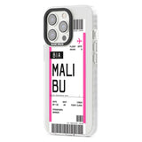 Personalised Pink Malibu Boarding Pass Custom Phone Case iPhone 15 Pro Max / Black Impact Case,iPhone 15 Plus / Black Impact Case,iPhone 15 Pro / Black Impact Case,iPhone 15 / Black Impact Case,iPhone 15 Pro Max / Impact Case,iPhone 15 Plus / Impact Case,iPhone 15 Pro / Impact Case,iPhone 15 / Impact Case,iPhone 15 Pro Max / Magsafe Black Impact Case,iPhone 15 Plus / Magsafe Black Impact Case,iPhone 15 Pro / Magsafe Black Impact Case,iPhone 15 / Magsafe Black Impact Case,iPhone 14 Pro Max / Black Impact Cas