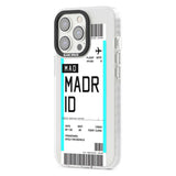 Personalised Madrid Boarding Pass Custom Phone Case iPhone 15 Pro Max / Black Impact Case,iPhone 15 Plus / Black Impact Case,iPhone 15 Pro / Black Impact Case,iPhone 15 / Black Impact Case,iPhone 15 Pro Max / Impact Case,iPhone 15 Plus / Impact Case,iPhone 15 Pro / Impact Case,iPhone 15 / Impact Case,iPhone 15 Pro Max / Magsafe Black Impact Case,iPhone 15 Plus / Magsafe Black Impact Case,iPhone 15 Pro / Magsafe Black Impact Case,iPhone 15 / Magsafe Black Impact Case,iPhone 14 Pro Max / Black Impact Case,iPh