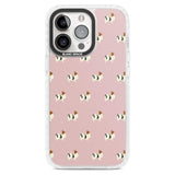 Papillon Dog Pattern Phone Case iPhone 15 Pro Max / Magsafe Impact Case,iPhone 15 Pro / Magsafe Impact Case Blanc Space