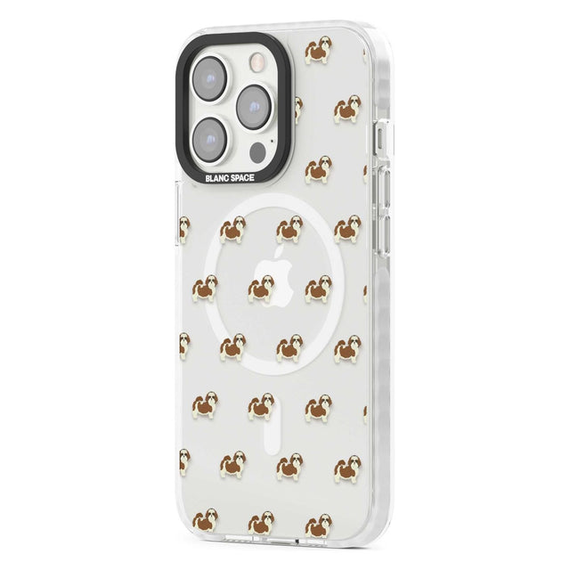 Shih Tzu Dog Pattern Clear