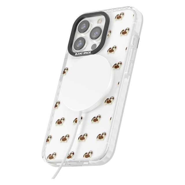 Shih Tzu Dog Pattern Clear