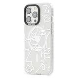 Abstract Continuous Line Faces White on Clear Phone Case iPhone 15 Pro Max / Black Impact Case,iPhone 15 Plus / Black Impact Case,iPhone 15 Pro / Black Impact Case,iPhone 15 / Black Impact Case,iPhone 15 Pro Max / Impact Case,iPhone 15 Plus / Impact Case,iPhone 15 Pro / Impact Case,iPhone 15 / Impact Case,iPhone 15 Pro Max / Magsafe Black Impact Case,iPhone 15 Plus / Magsafe Black Impact Case,iPhone 15 Pro / Magsafe Black Impact Case,iPhone 15 / Magsafe Black Impact Case,iPhone 14 Pro Max / Black Impact Cas