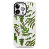 Leafy Ferns Phone Case iPhone 15 Pro Max / Magsafe Impact Case,iPhone 15 Pro / Magsafe Impact Case Blanc Space