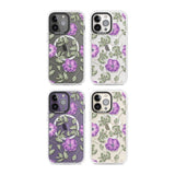 Purple Blossoms Transparent Floral