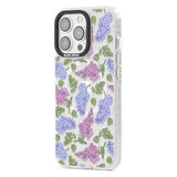 Purple Blossoms Transparent Floral