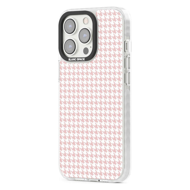 Pink Houndstooth Pattern