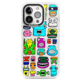 Burst Heads Colour Phone Case iPhone 15 Pro Max / Magsafe Impact Case,iPhone 15 Pro / Magsafe Impact Case Blanc Space