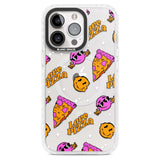 Psychedelic Love Pizza Pattern (Clear)