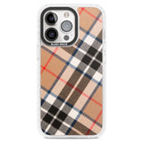 Haymarket Check Phone Case iPhone 15 Pro Max / Magsafe Impact Case,iPhone 15 Pro / Magsafe Impact Case Blanc Space