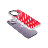 Designer Lava Red Polka Dot Phone Case iPhone 15 Pro Max / Black Impact Case,iPhone 15 Plus / Black Impact Case,iPhone 15 Pro / Black Impact Case,iPhone 15 / Black Impact Case,iPhone 15 Pro Max / Impact Case,iPhone 15 Plus / Impact Case,iPhone 15 Pro / Impact Case,iPhone 15 / Impact Case,iPhone 15 Pro Max / Magsafe Black Impact Case,iPhone 15 Plus / Magsafe Black Impact Case,iPhone 15 Pro / Magsafe Black Impact Case,iPhone 15 / Magsafe Black Impact Case,iPhone 14 Pro Max / Black Impact Case,iPhone 14 Plus /